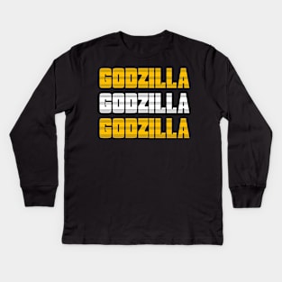 Godzilla Kids Long Sleeve T-Shirt